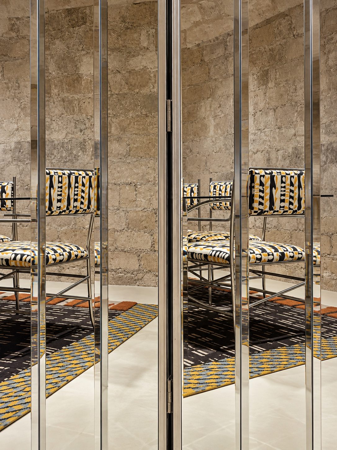 Betty seating line, Pierre Frey showroom